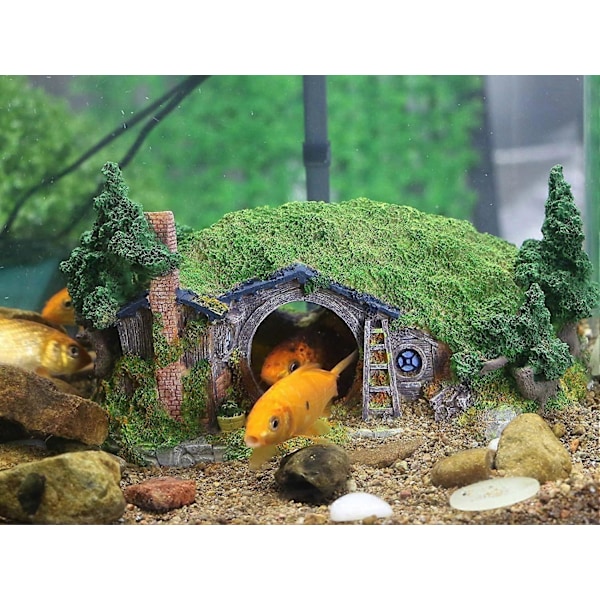 Hobbit Slot Akvariedekoration - Akvariedekoration