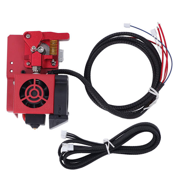 24V 3D-skrivare Extruder Kit Kort räckvidd Dual Gear Direct Drive Extruder Uppgraderingssats för Ender 3