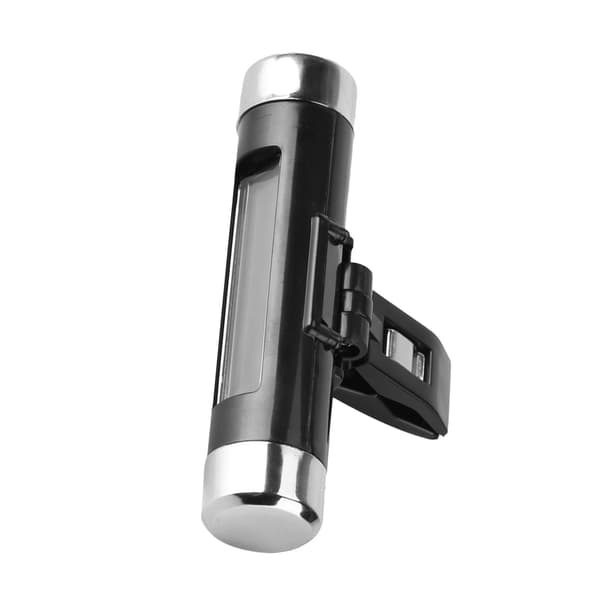 Clip-on Lastbilsbil LCD Termometer Bil Digital Bakgrundsbelysning Klockmonitor Vit Bakgrundsbelysning