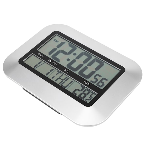 Hushålls multifunktionell modern digital klocka elektronisk termometer med kalenderdisplay