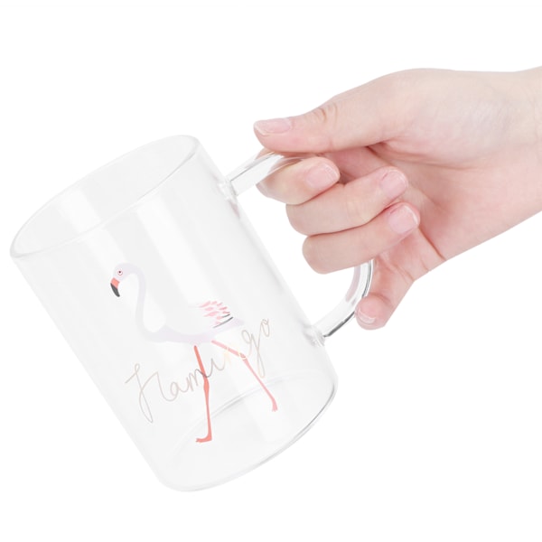 350 ml transparent mjölkkopp kaffemugg te dricksglas dricksglas för hem butikstillbehör