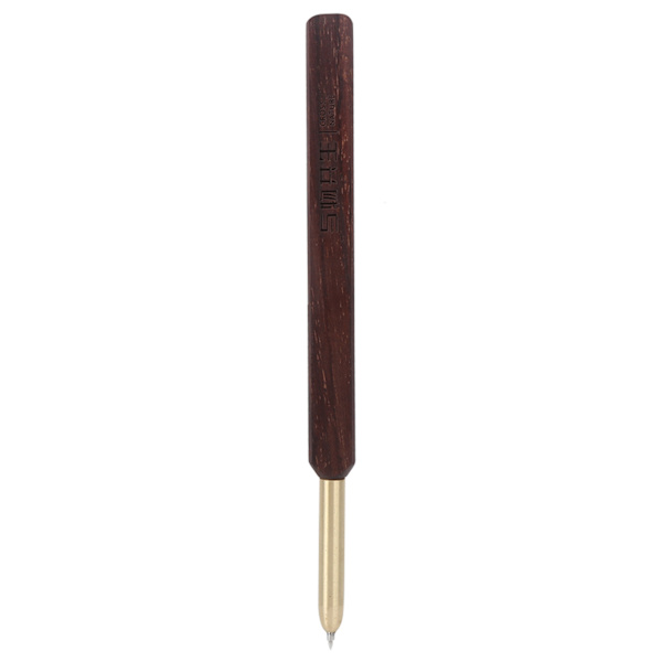 1st Hårmålning Scratch Penna Trä Triangulär Penna Kropp Ritverktyg Konsttillbehör 0,38 mm