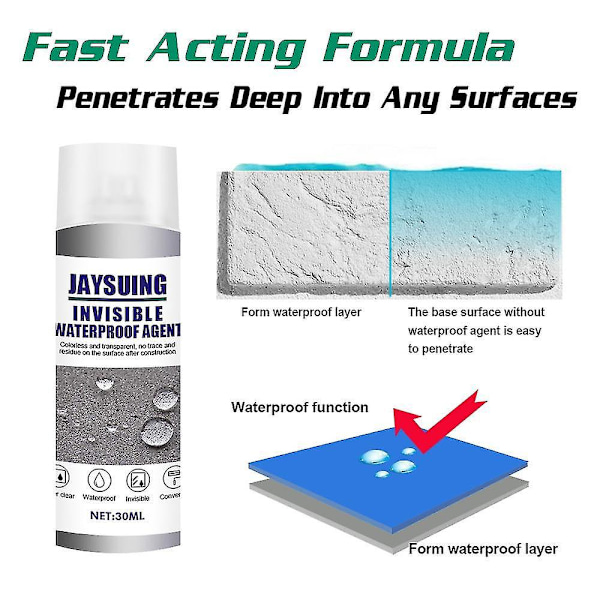 30ml Läcksäker Tätningslim Anti-läckage Reparation Kraftfull Tätning Stark Vattenabsorption Enkelt Qui-B8