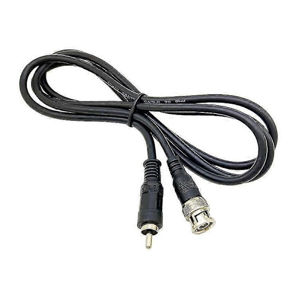 1 st 1,5 m BNC till AV-kabel bnc till rca hane adapter videoinspelare tv-linje q9 övervakning