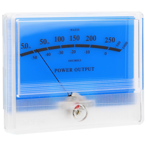 TN-90A-BGB-S0466 VU Meter Header Pointer Amperemeter Niveaumåler Lydeffektforstærker