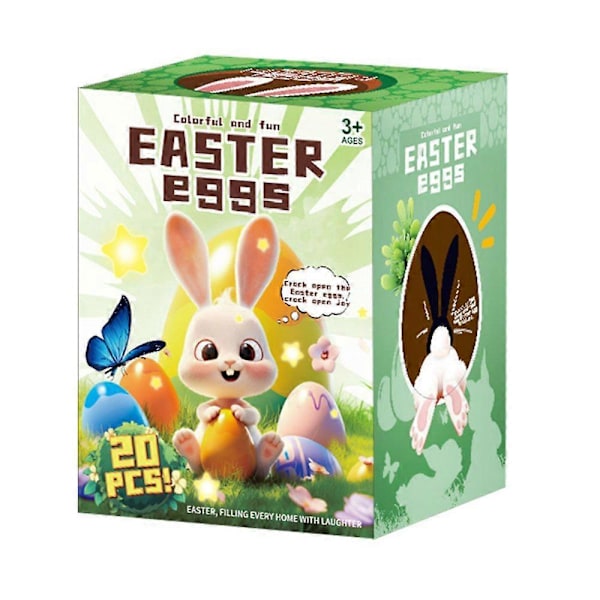 Påskeegg Knuse Gull Egg Overraskelse Blindboks (20 Egg)
