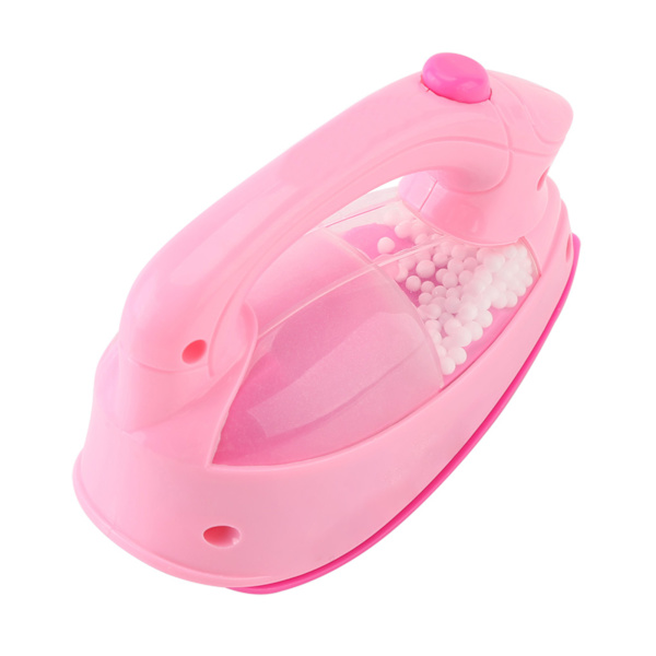 1st Mini Elektriskt strykjärn Plast Rosa Barn Barn Baby Girl Låtsaslek Hushållsapparater Leksak