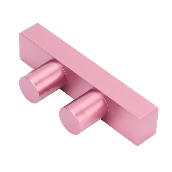 DIY læbestiftform 2-hullers aluminium multifunktionel læbeglans balsam fyldfremstiller til makeup