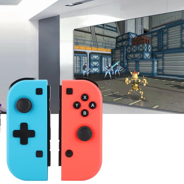 Venstre og høyre trådløs Bluetooth Gaming Controller Gamepad Joypad Fjernkontroll for Switch-konsoll