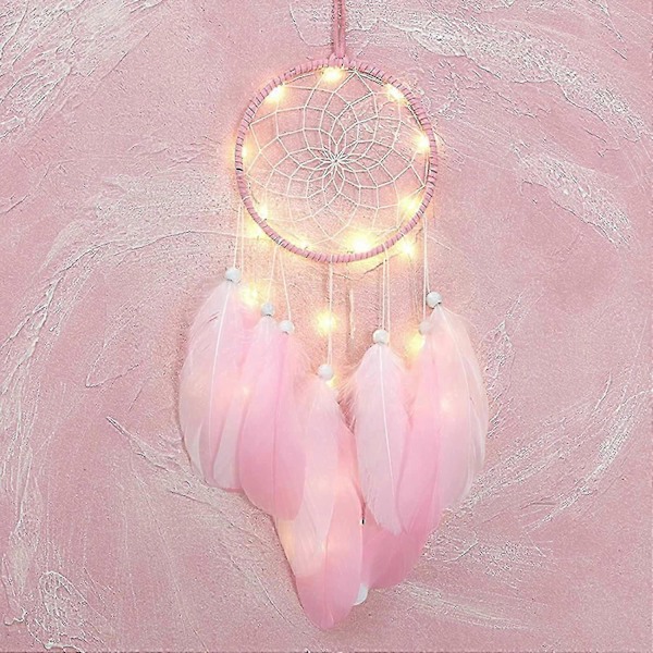 Hvide fjer til hobby, smykkefremstilling, bryllupsfestdekoration - 450 stk. pink