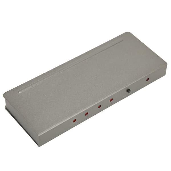 HD Multimedia Interface Splitter 4K 1 in 4 ut Stöd 3D 1080P Video Distributor Duplicator 100‑240V UK-kontakt