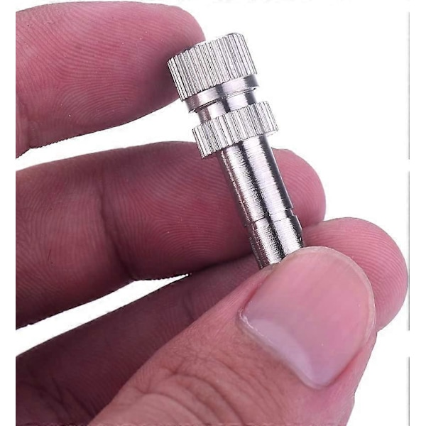 10 st (0,5 mm) Mässing Lågtrycksspridare för Kylsystem Munstycken Befuktningsspruta