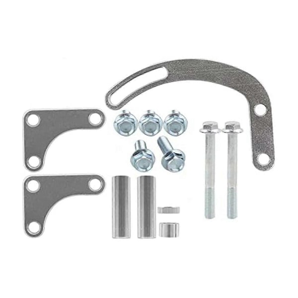 Kompatibel med servostyrningspumpfäste kompatibel med 350 Small Block LWP Lång Vattenpump 551522 Justerbar