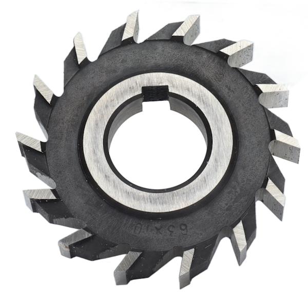 Fræser Højhastighedsstål Lige 14 tænder Face Mill Disc Punching Drilling Tool