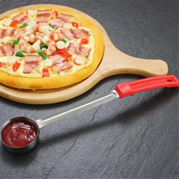 Pizzasås Sked Pizza Spridare Slev Serveringssked 3 Ounce