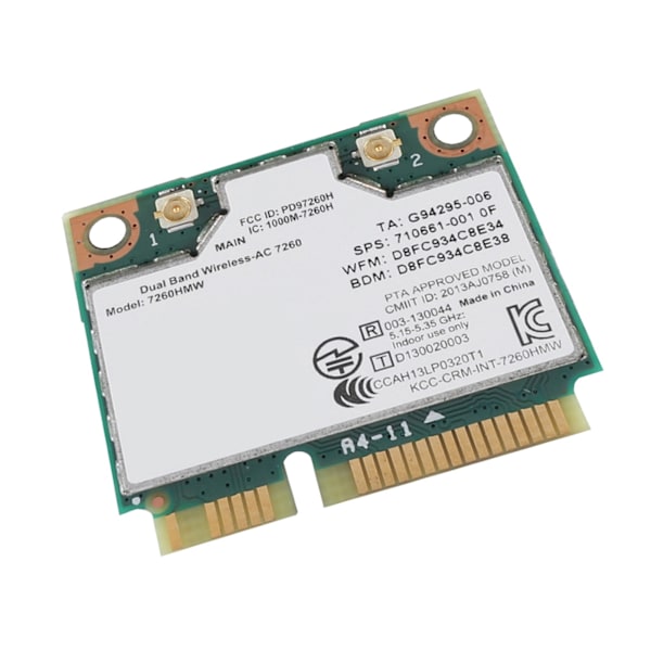 Intel 7260AC Universal Wireless Card 867M Bluetooth 4.0 Network Card