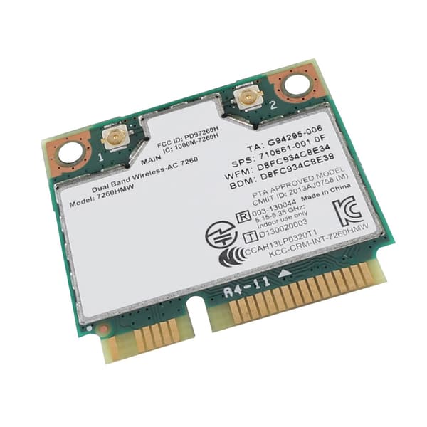 Intel 7260AC yleiskäyttöinen langaton kortti 867M Bluetooth 4.0 verkkokortti