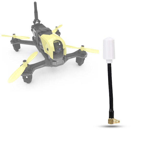 För EMAX 5.8G Nano 3dBi Gain cirkulärt polariserad transmissionsantenn för FPV Racing Drones Sinistral/LHCP (Elbow)