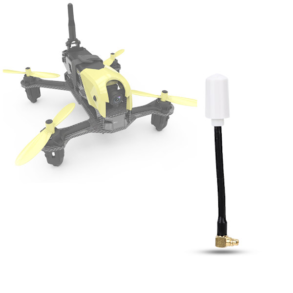 For EMAX 5.8G Nano 3dBi Gain cirkulært polariseret transmissionsantenne til FPV Racing DronesSinistral/LHCP (Elbow)