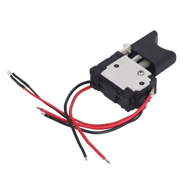 Sladdlös borrmaskinsbrytare med lamphastighetskontroll avtryckarswitch för elektrisk borrnyckel 7.2‑24V