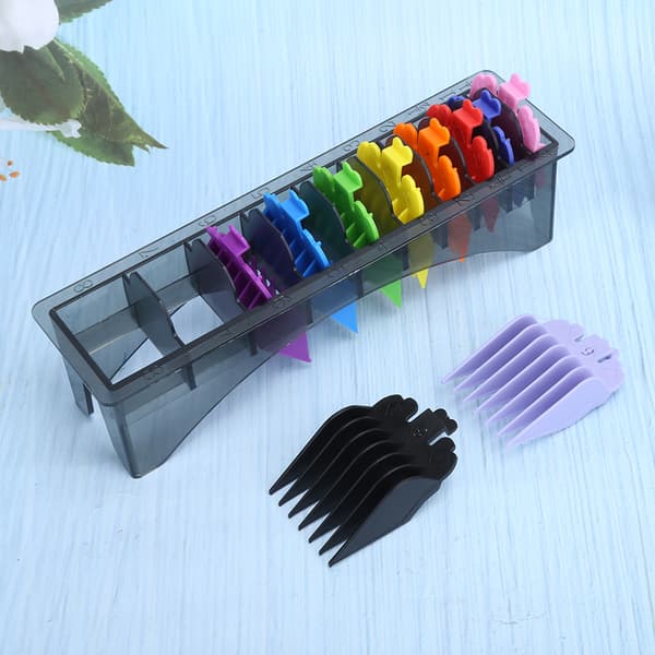 Guide Comb Set Attachment Clipper Reservedeler Fargerike Trimmer Comb Hårklippeverktøy