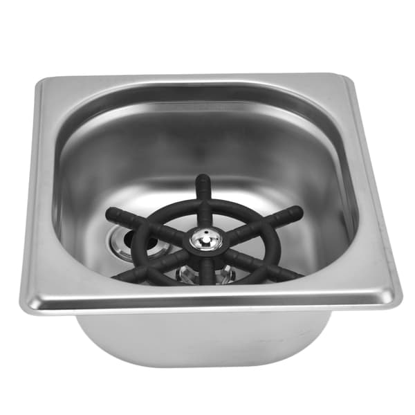 Glasrenser i rustfrit stål, automatisk kopvasker til bar, pub, restaurant, kaffebar, hotel, sølv