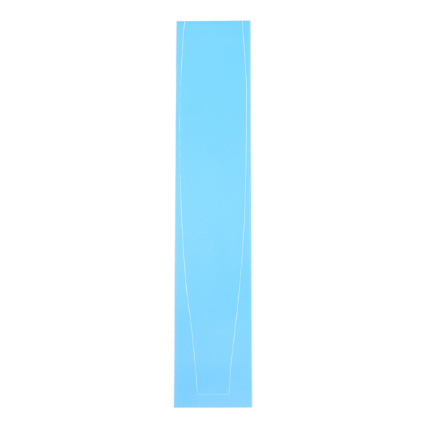 For PS5-konsoll Midtre Skin Integrert ripebestandig Midtre Strip Klistremerke for PS5 Digital Edition Host Blue