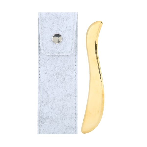 Messing Gua Sha Tool Fascia Akupunktmassasje Muskelsmertelindring Skrapebrettmassasjeapparat