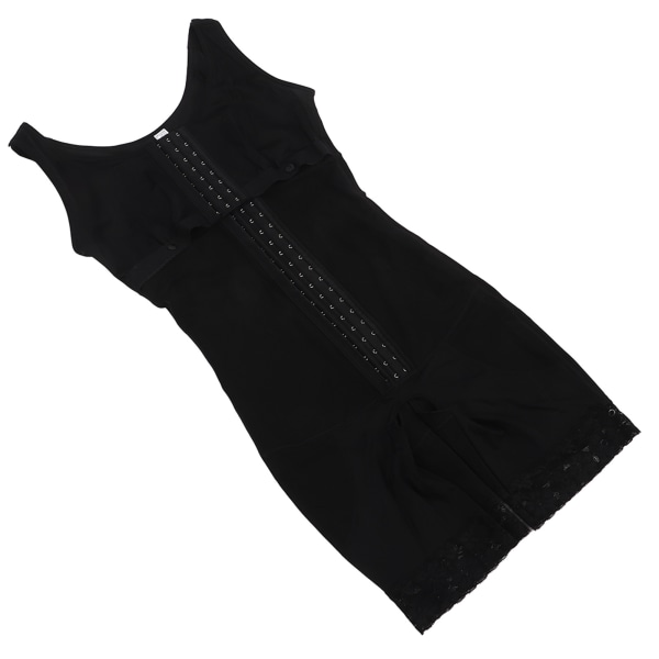 Hook Open Crotch Shapewear Bodysuit Korsetti Laihdutus Butt Lifter Hook Bust Bodysuit naisille Musta L