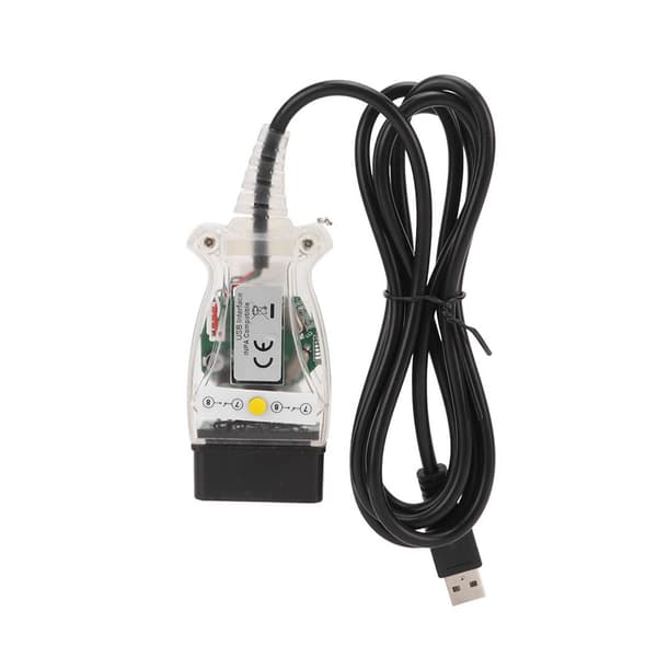 K+DCAN-kabel med bryter USB-grensesnitt Bil OBD2 diagnoseverktøy for E60 E61 E81 E70 E83 E87 E90 E91 E92 E93