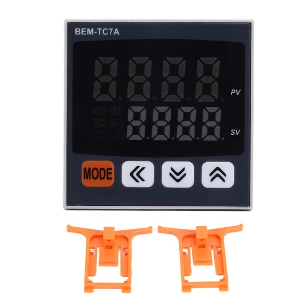 PID Temperaturregulator 72x72mm Digital Display Intelligent Termostat AC 100‑240V