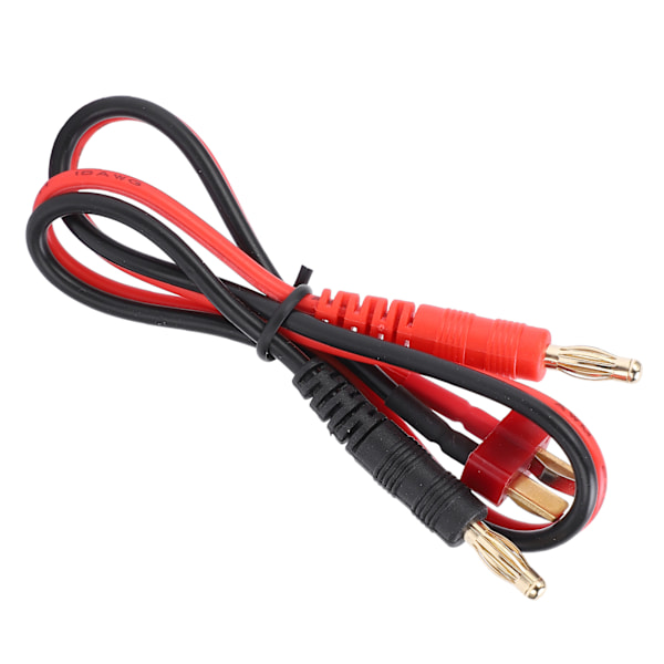 B6-lader 4,0 mm bananplugg til T-hode silikonkabel 16 AWG for Lipo-batterilader