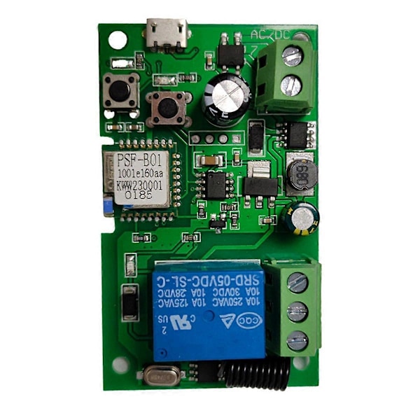 Älykäs langaton relemoduuli RF-kaukosäädin ääniohjaus