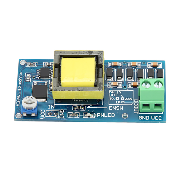 DC Boost Converter Module Inspänning 5V-12V till 350V-1200V Utspänning DC till DC Power Modul Kontinuerlig justerbar