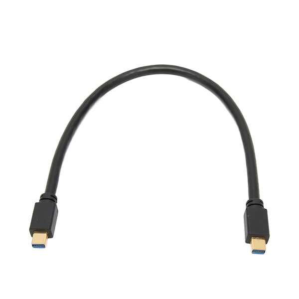 DP hane till DP hane stöder 8K vid 60HZ 4K vid 144HZ 2K vid 165Hz DP1.4-kabel 30cm Mini DP-kabel för dator DVD-TV