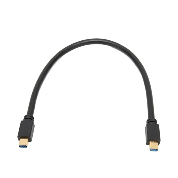 DP hann til DP hann støtter 8K ved 60HZ 4K ved 144HZ 2K ved 165Hz DP1.4 kabel 30cm Mini DP kabel for datamaskin DVD TV