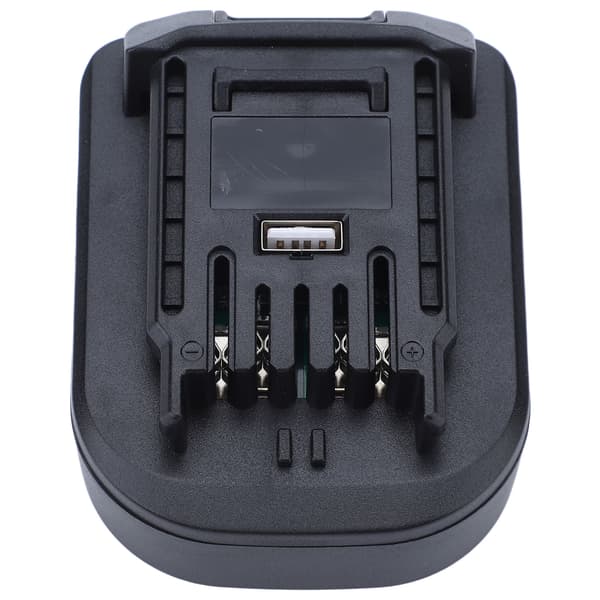 Batteriadapteromformer ABS elektrisk tilbehør for Worx 20V 4 PIN til 5 PIN med USB