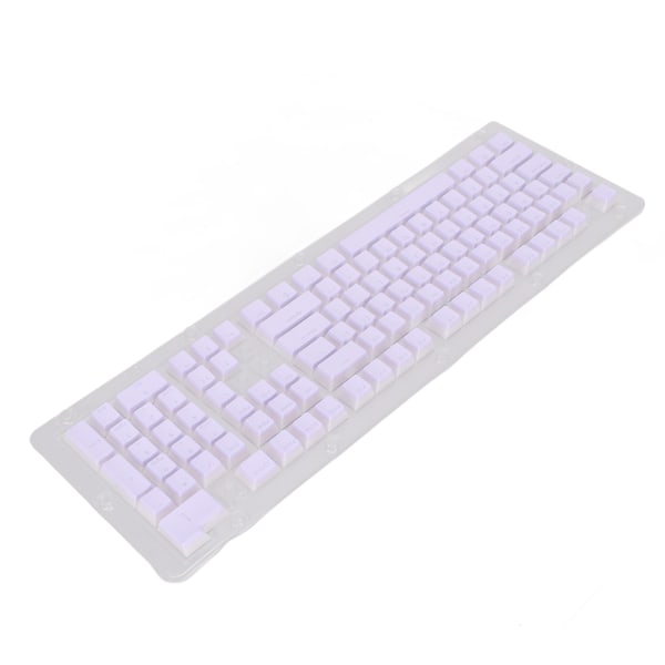 PBT Keycaps High Low Layout Double Layer 2 Färg 108 tangenter Mekaniska tangentbord för 61 87 104 108 tangenter Tangentbord Lila