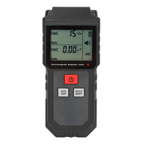 RZ825 Digital Elektromagnetisk Strålingsdetektor Tester EMF Meter med LCD Display
