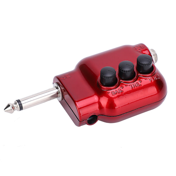 Pickup effektforsterker Høy bass volumkontroll Impedansmatching for akustisk gitar Ukulele
