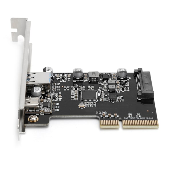 USB3.0 til USB3.1 udvidelseskort PCI Dual Port USB-interface computertilbehør PH65AC