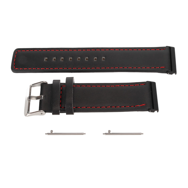 Klokkebånd 24 mm PU-skinn Komfortabel håndleddsrem med hurtigutløser for Suunto Spartan 7 9 D5i