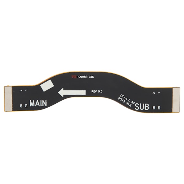 Näyttöliittimen joustava kaapeli FPC-emolevyliitäntäkaapeli Samsung S21 5G G998B -kaapeleiden vaihto
