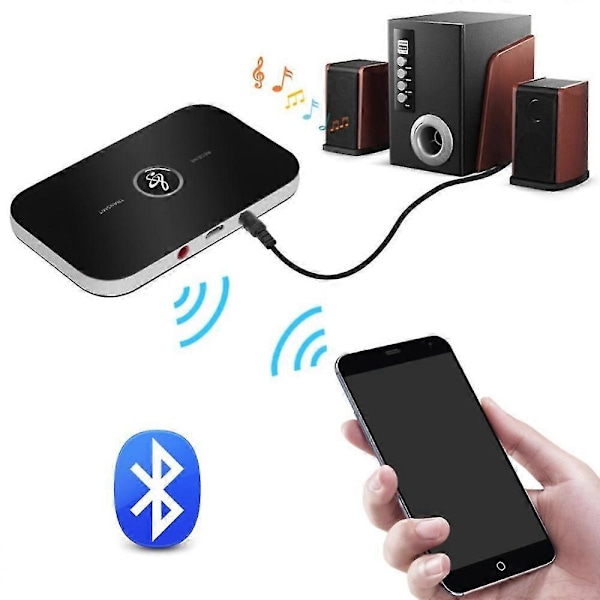 Bluetooth 5.0 Audio Transmitter Receiver Trådløs Adapter Til Bil PC TV Hovedtelefoner