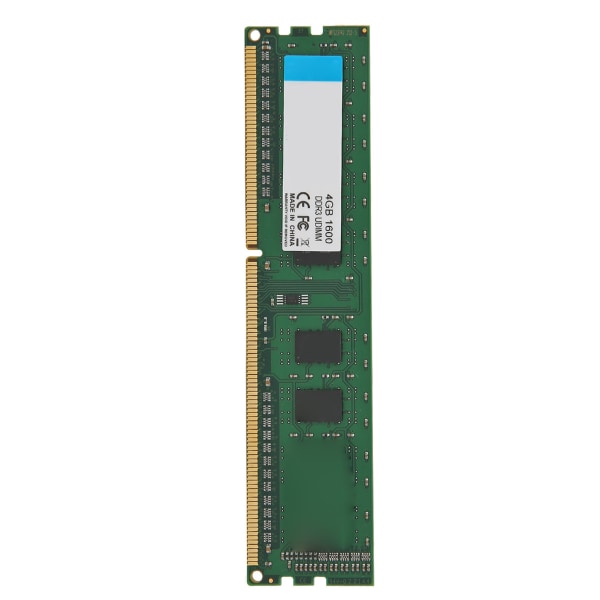 DDR3 UDIMM 1600Mhz RAM 64bit Bredde 40Pin Data Interface Plug and Play Profesjonell bærbar RAM for PC 4GB