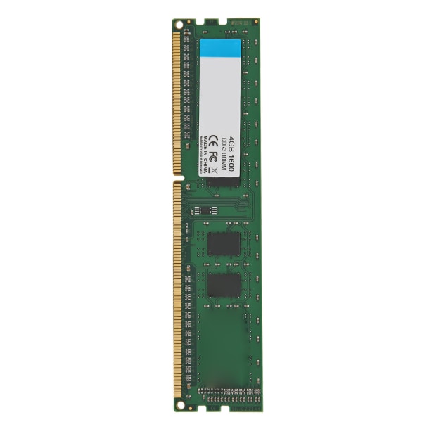 DDR3 UDIMM 1600Mhz RAM 64bit Bredde 40Pin Data Interface Plug and Play Professionel bærbar RAM til PC 4GB