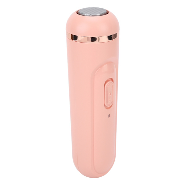 Sähköinen jalkaraspin poistaja USB-ladattava 2 nopeutta Hiljainen kannettava jalkahiomakone kuolleelle iholle Halkeileva kantapää Vaaleanpunainen