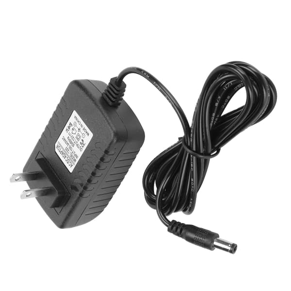 12V 2A Ekstern Strømadapter AC til DC Lavspænding 3/4-bens Stik Strømadapter til Højttalere Luftfugter 100‑240V US Stik