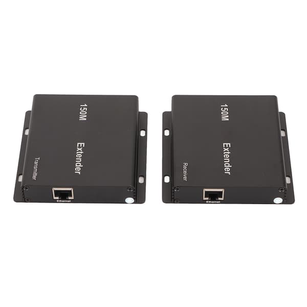 150M HD Multimedia Interface Extender 1080P 60Hz 148.5MHZ 1Gbps Støtte 3D EDID POC-funksjon HD Extender Adapter 100-240V EU-plugg