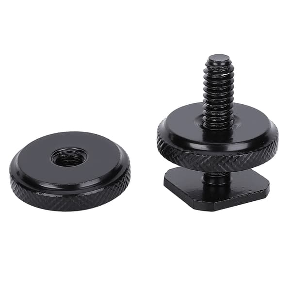 Tripod Skrue til Flash Hot Shoe Mount Adapter til Kamera Camcorder